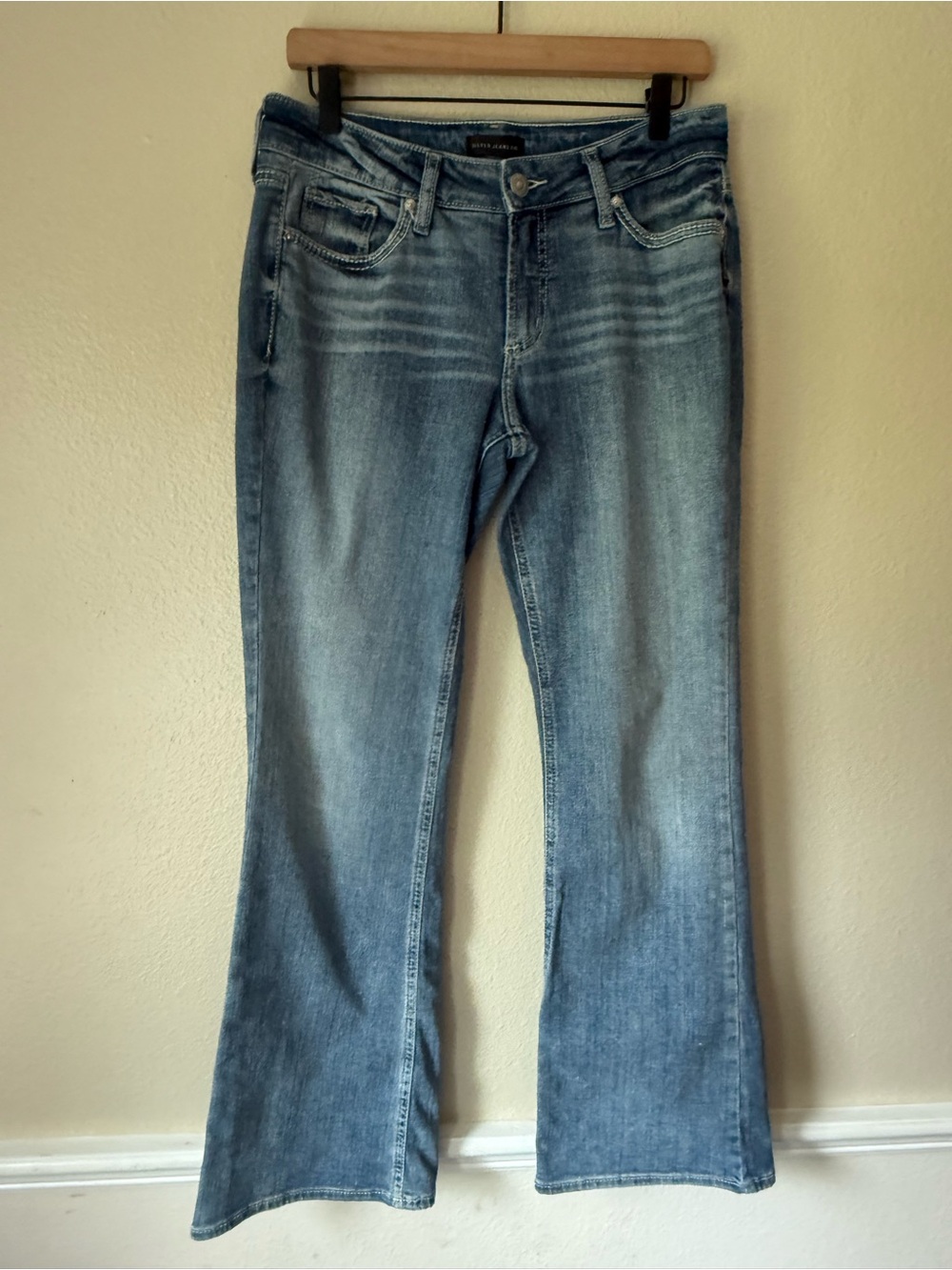 Silver Jeans Suki Bootcut Light Blue Jeans